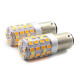 6-12 volts - CAR LED SIGNAL - BAY15D - white + yellow - D18*48mm - 1157-69L-WY - AZLED